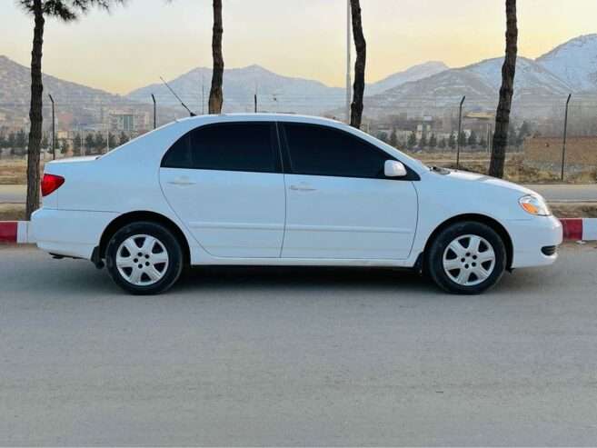 Toyota Corolla 2005 model White color